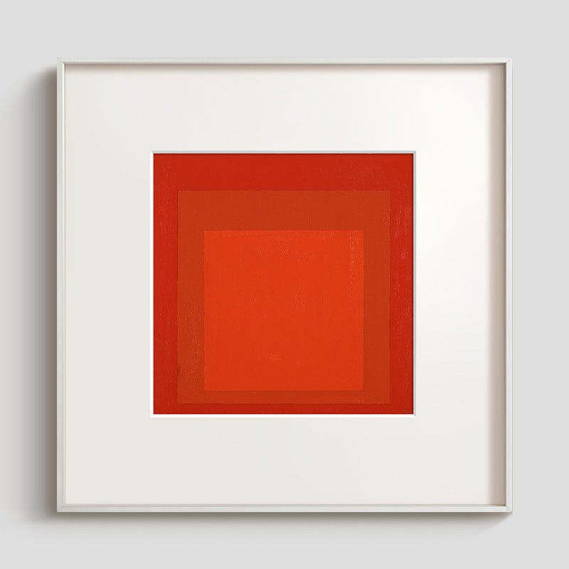 Geometric Abstract Framed Wall Decoration