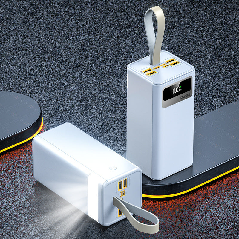 Portable power bank with smart LED display and high-performance USB ports Kalsten
