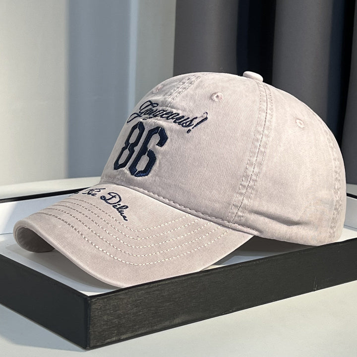 Men's Vintage-Inspired Distressed Baseball Cap Kalsten