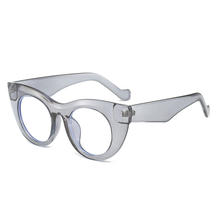 Ladies Cat-Eye Sunglasses with Wide Frame and UV Protection Kalsten