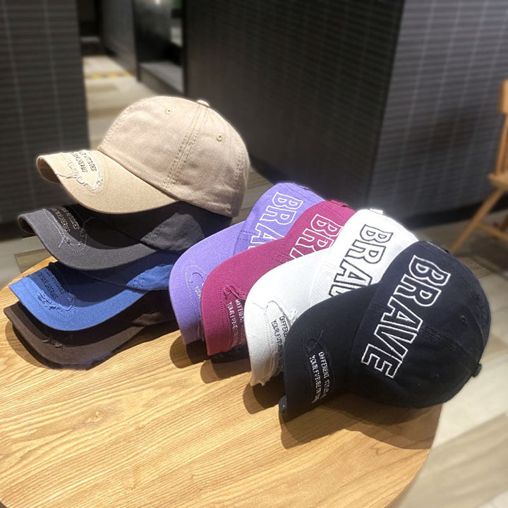 Women's Distressed Casual Denim Cap Kalsten