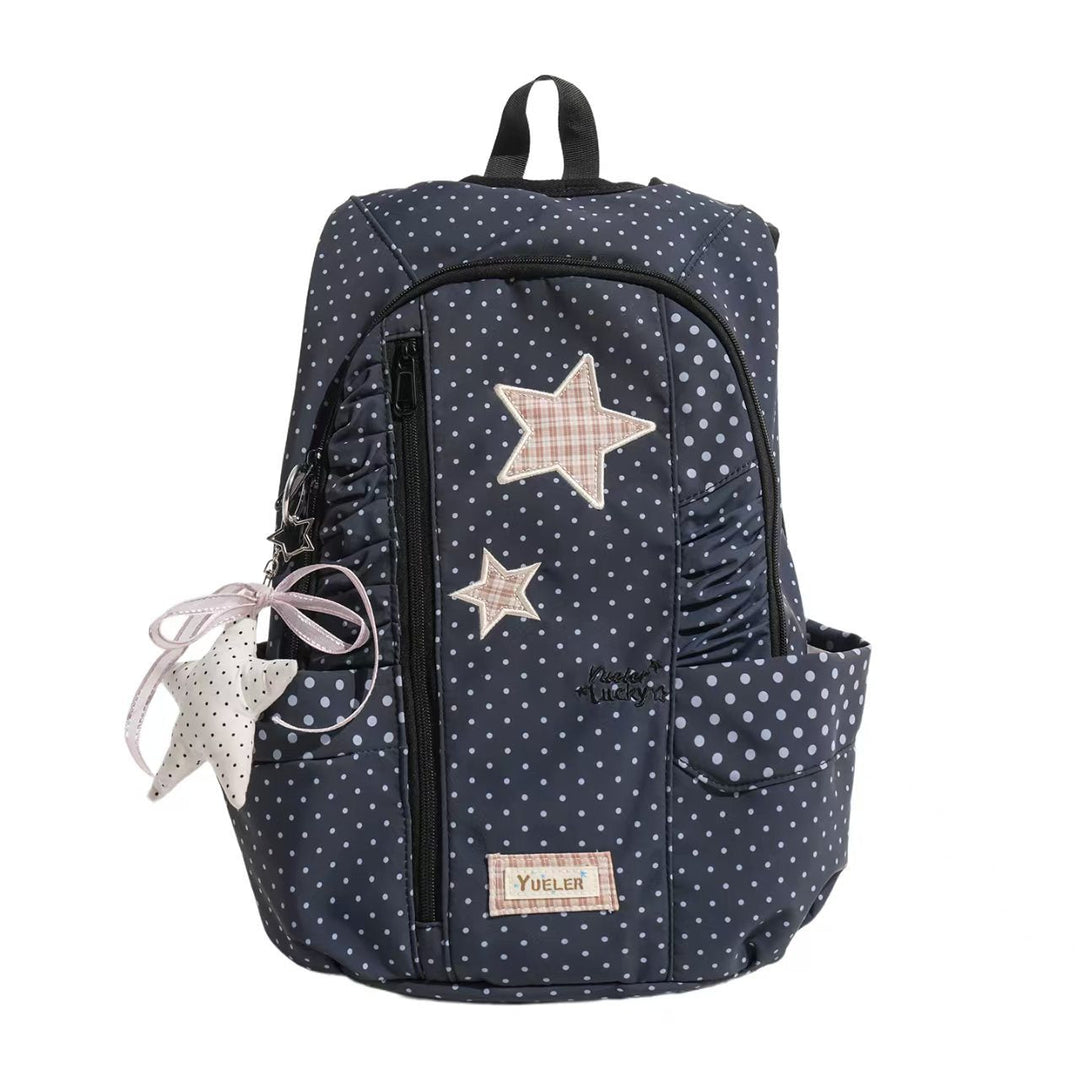 Star-Appliquéd Lightweight Backpack Kalsten