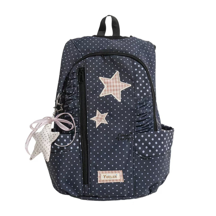 Star-Appliquéd Lightweight Backpack Kalsten