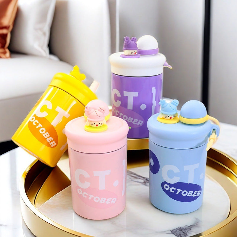 Women's Insulated Water Bottle with Cheerful Design Kalsten
