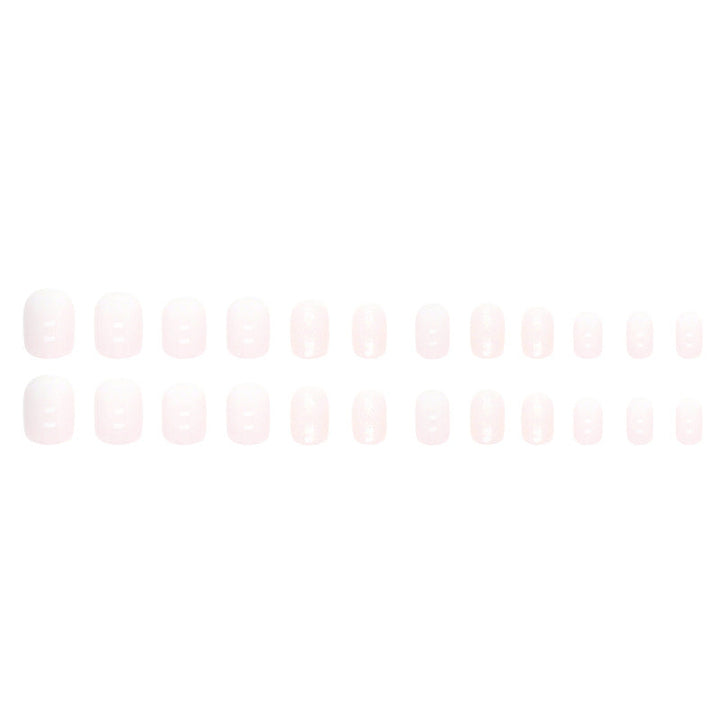Elegant Glitter Press-On Nail Set Kalsten