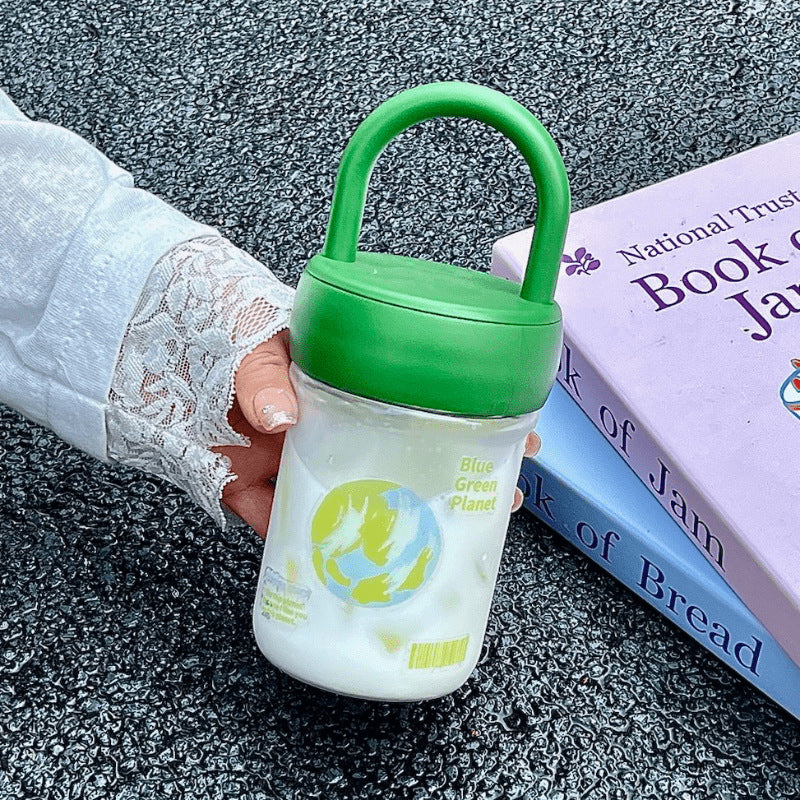 Ladies eco-friendly water bottle with practical carrying handle Kalsten