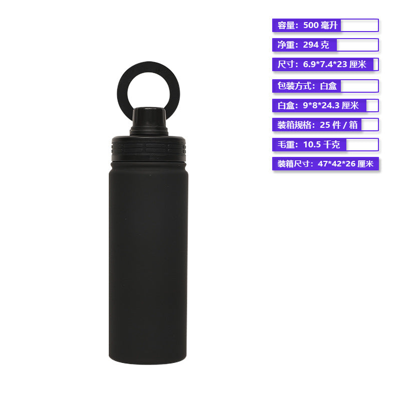 Women's Insulated Water Bottle with Convenient Carry Handle Kalsten