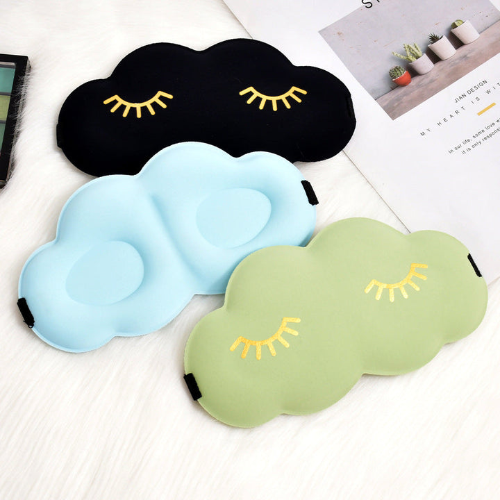 Women's cute cloud sleep mask made of memory foam with ergonomic padding and adjustable elastic band Kalsten