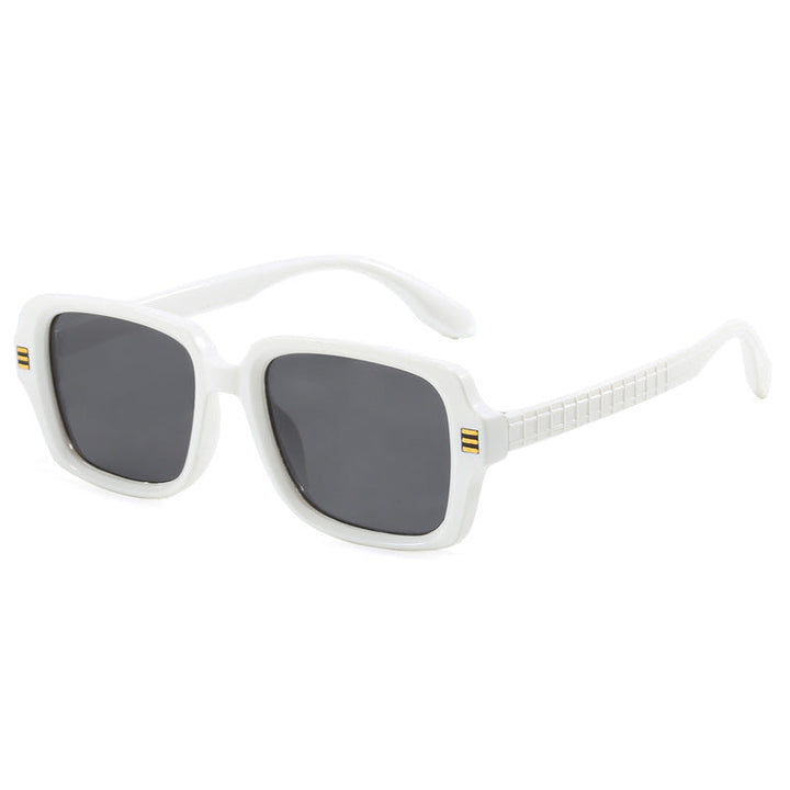 Women's fashionable square sunglasses with textured frame Kalsten