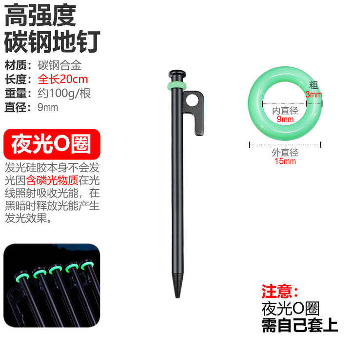 robust steel peg for tent anchoring Kalsten
