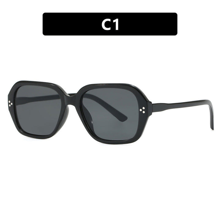 Women stylish sunglasses in trendy geometric design Kalsten