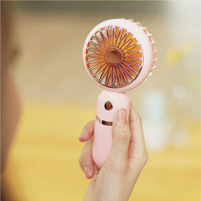 Ladies Portable Mini Hand Fan with Innovative Design Kalsten