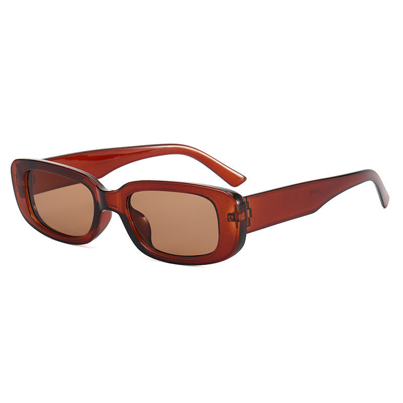 Women's fashionable rectangular sunglasses with adjustable nose pads Kalsten