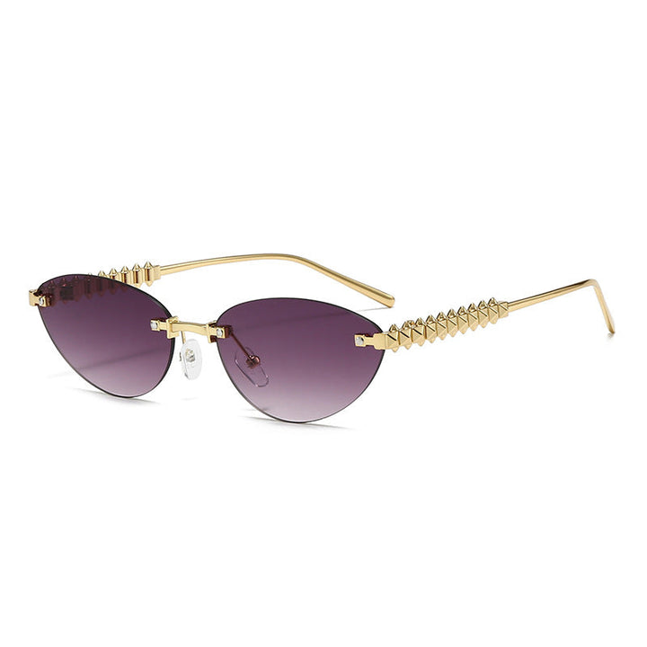 Women’s fashionable glasses with pointed accents Kalsten