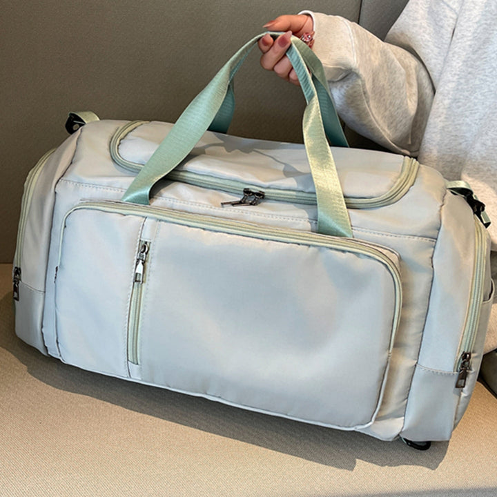 Travel bag with versatile storage and robust zippers Kalsten
