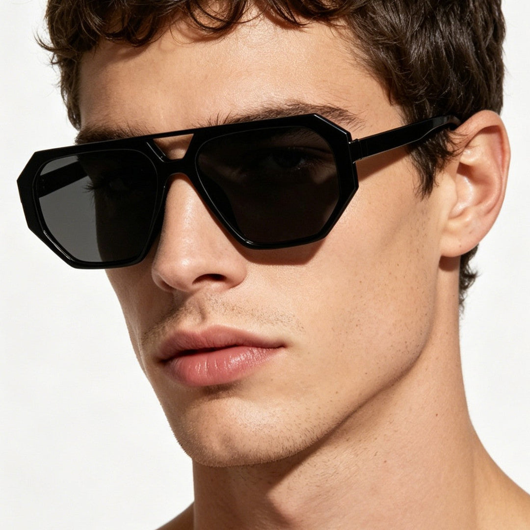 Women's modern sunglasses in striking octagon design Kalsten