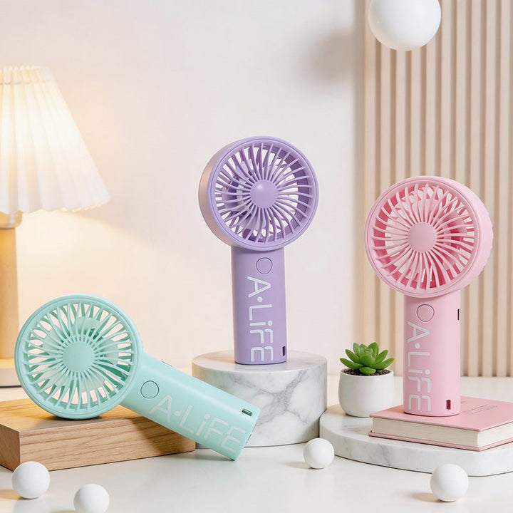 Ladies Portable USB Hand Fan with Flexible Use Kalsten