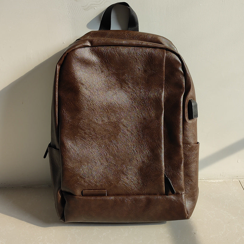 Elegant Leather Laptop Backpack Kalsten