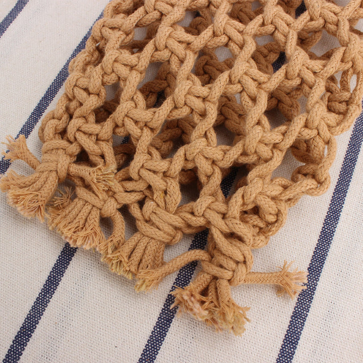 Macramé Shoulder Bag in Creative Net Design Kalsten