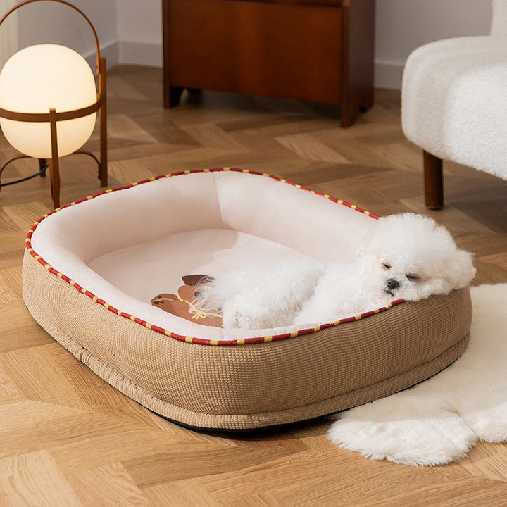 Cartoon-Themed Dog Bed