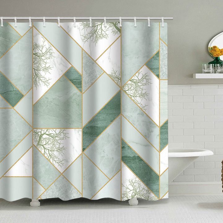 Geometric Motif Shower Curtain Kalsten