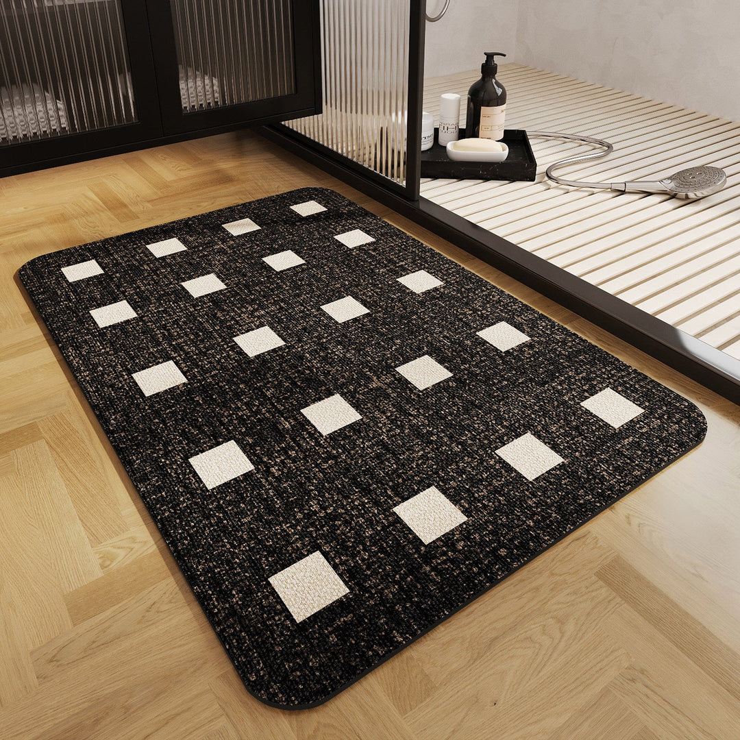 Plush Bath Mat Kalsten