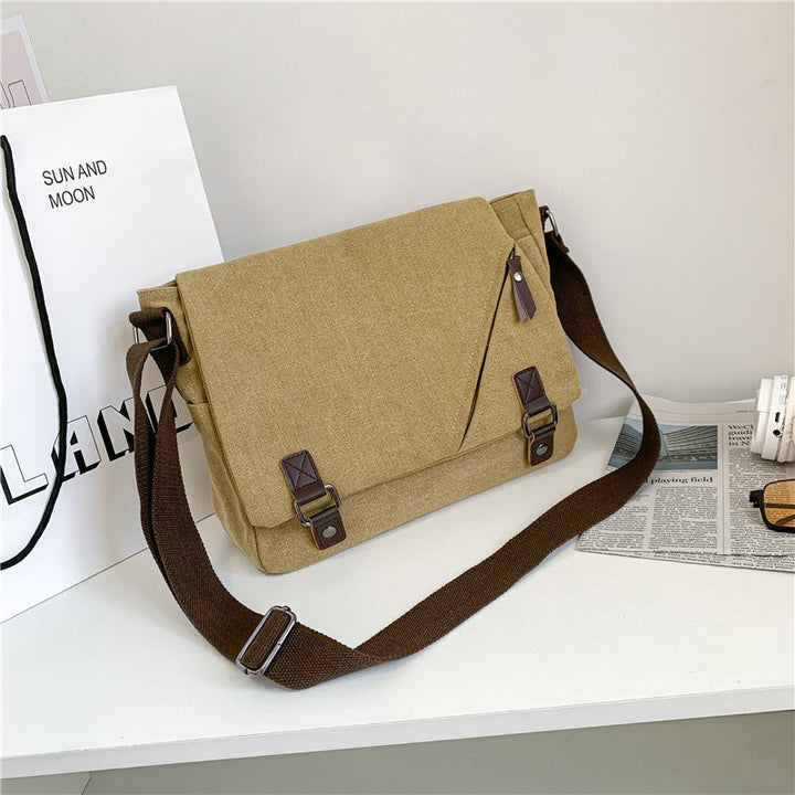 Multifunctional Messenger Bag with Adjustable Shoulder Strap Kalsten