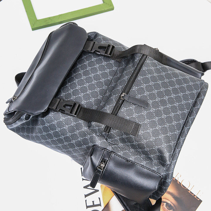 Fashionable backpack with expandable pockets Kalsten