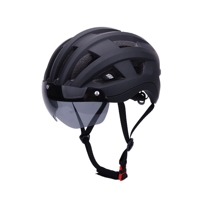 WoAerodynamic Bicycle Helmet with Integrated Visor Kalsten
