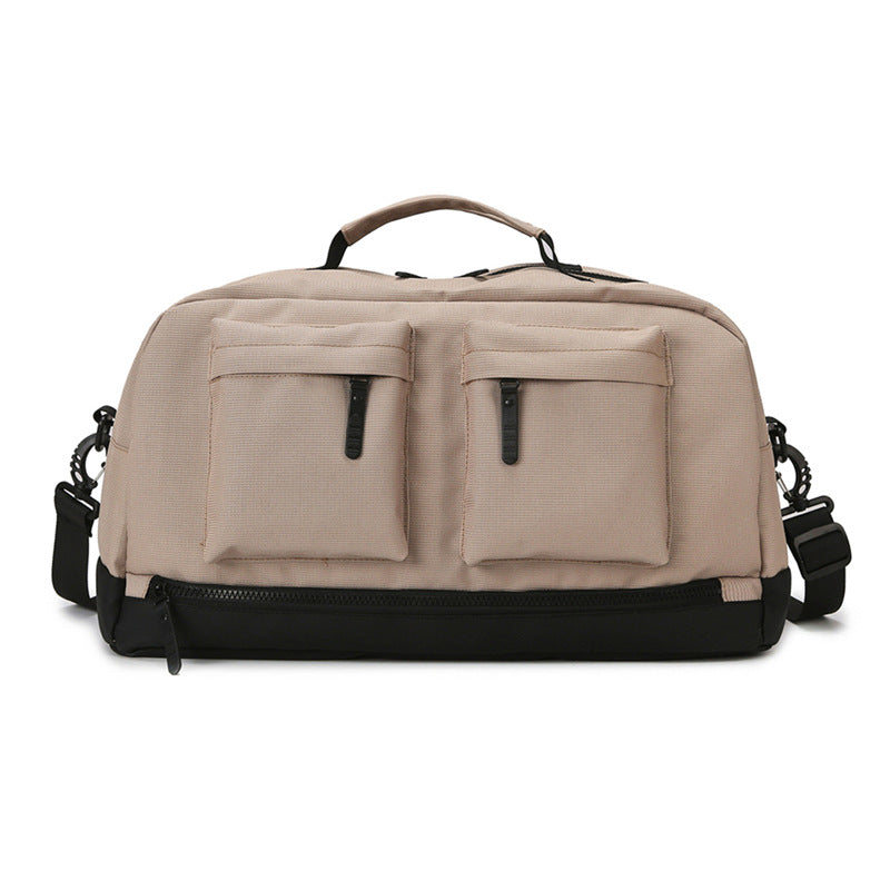 Sporty travel bag with two additional outer pockets Kalsten