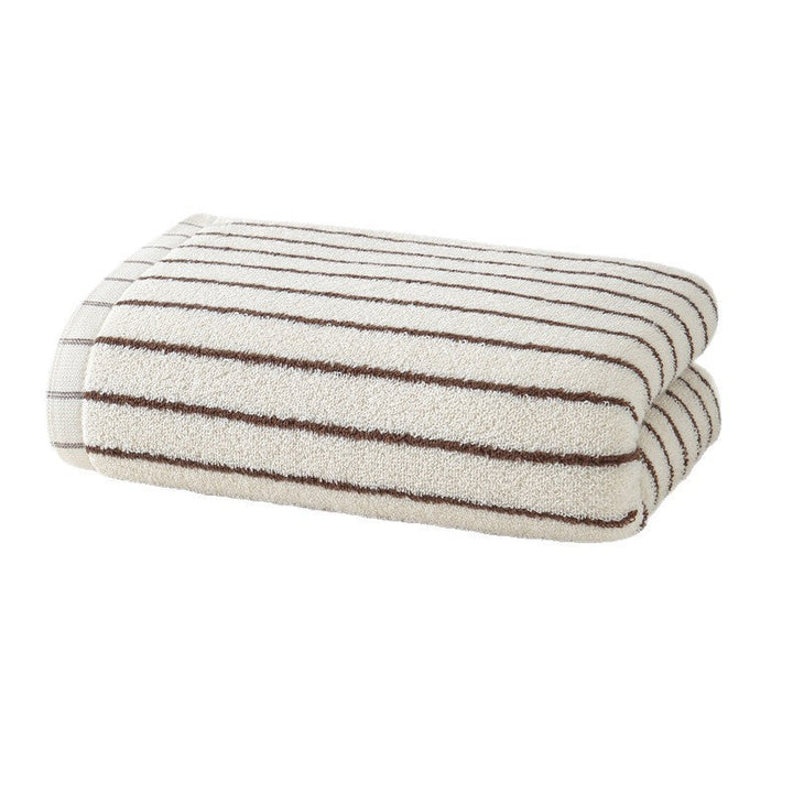Women's Cotton Bath Towel with Striped Pattern Kalsten