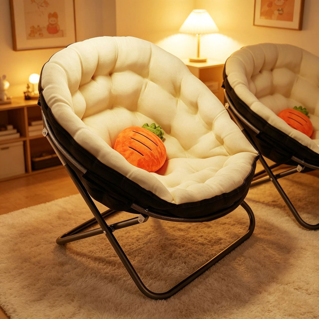 Ladies Ergonomic Lounge Chair with Adjustable Footrest Kalsten