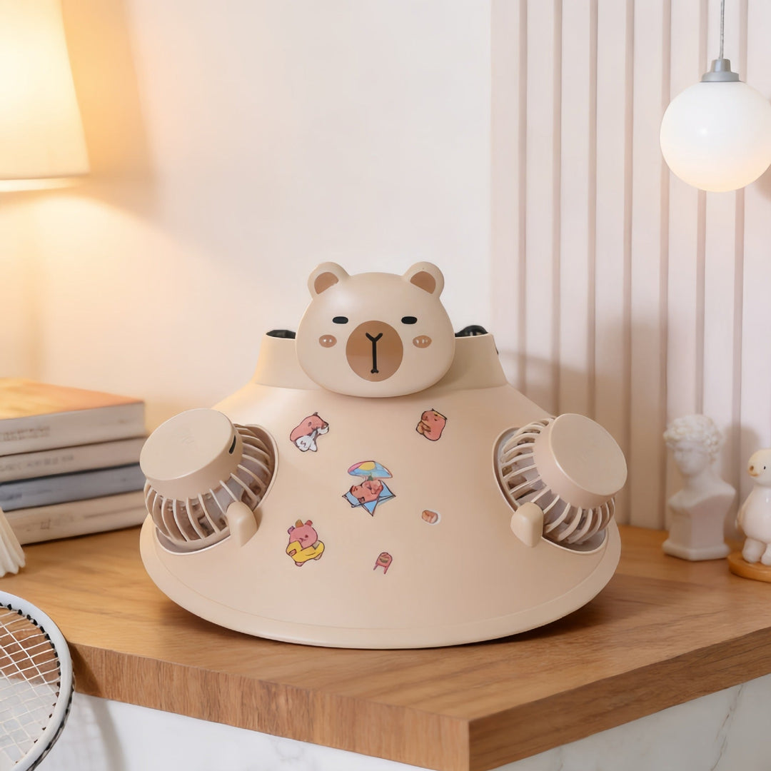 Ladies creative table fan with multifunctional design Kalsten