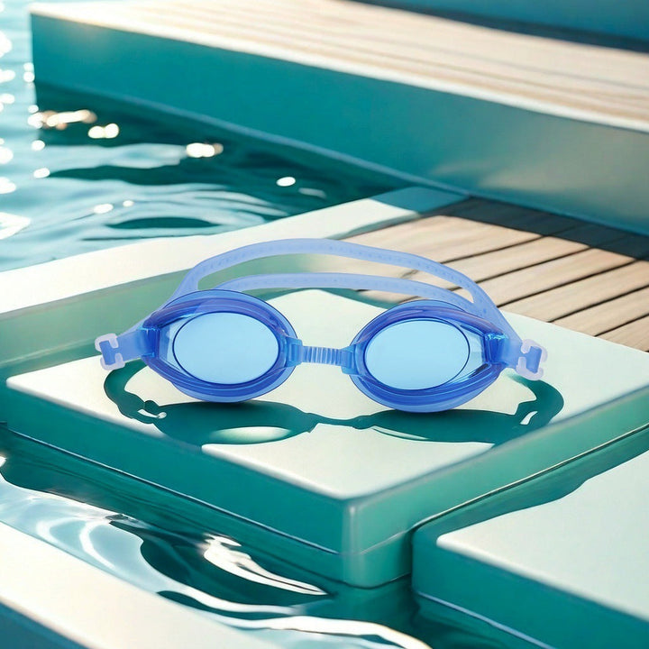 Swim goggles with scratch-resistant lenses and adjustable headstrap Kalsten