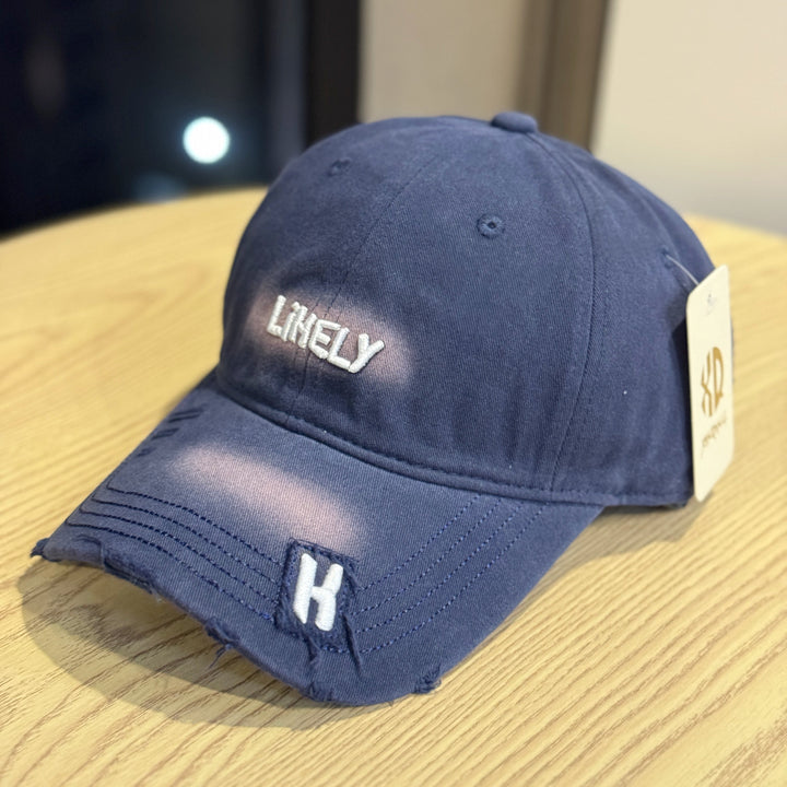 Women's Distressed Embroidered Baseball Cap Kalsten