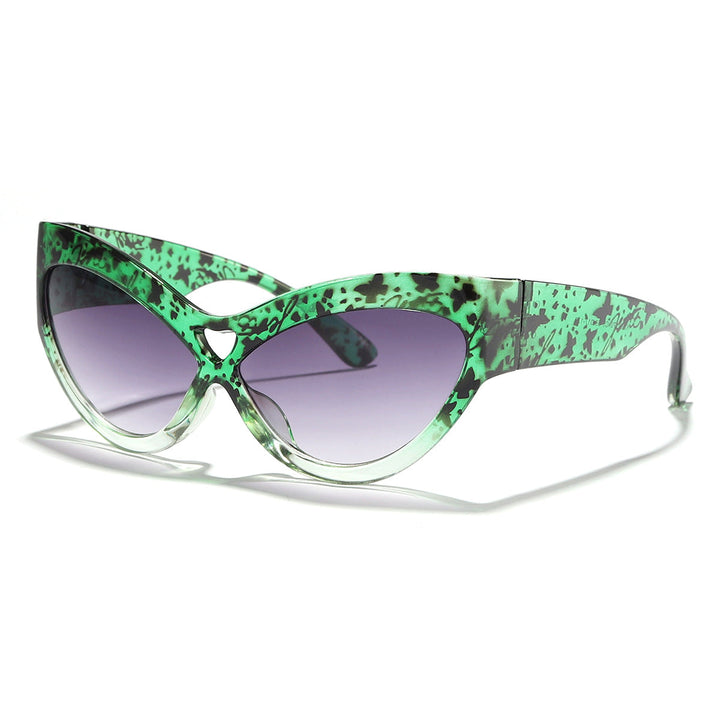 Women striking sunglasses in trendy leopard pattern Kalsten