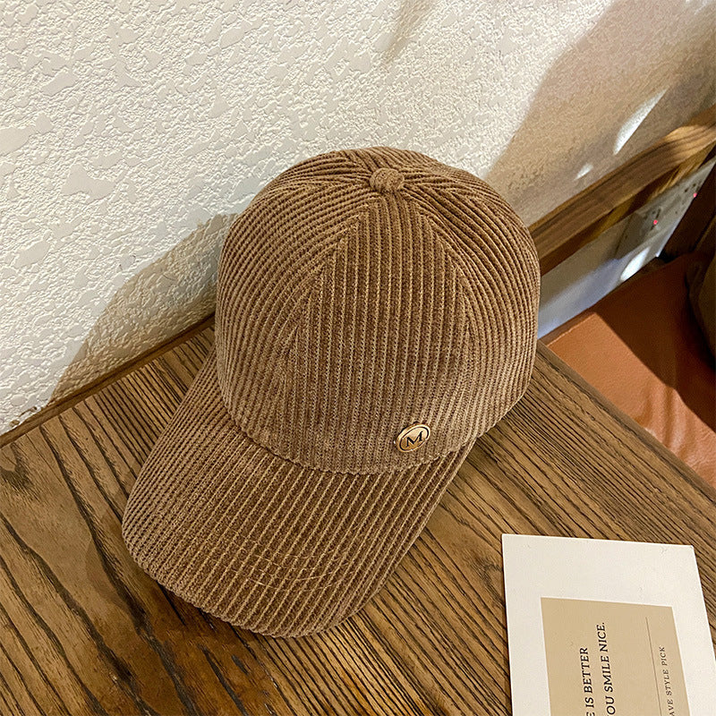 Women's Textured Corduroy Baseball Cap Kalsten