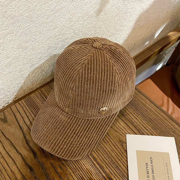 Women's Textured Corduroy Baseball Cap Kalsten