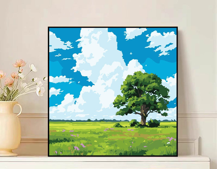 Scenic Mountain Landscape Canvas Art Kalsten