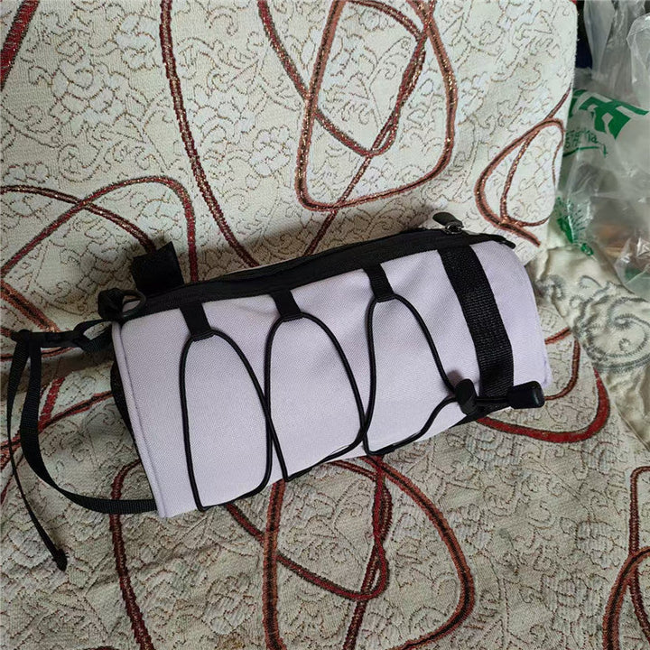 waterproof bicycle handlebar phone bag with touchscreen pocket and zippered cargo Kalsten