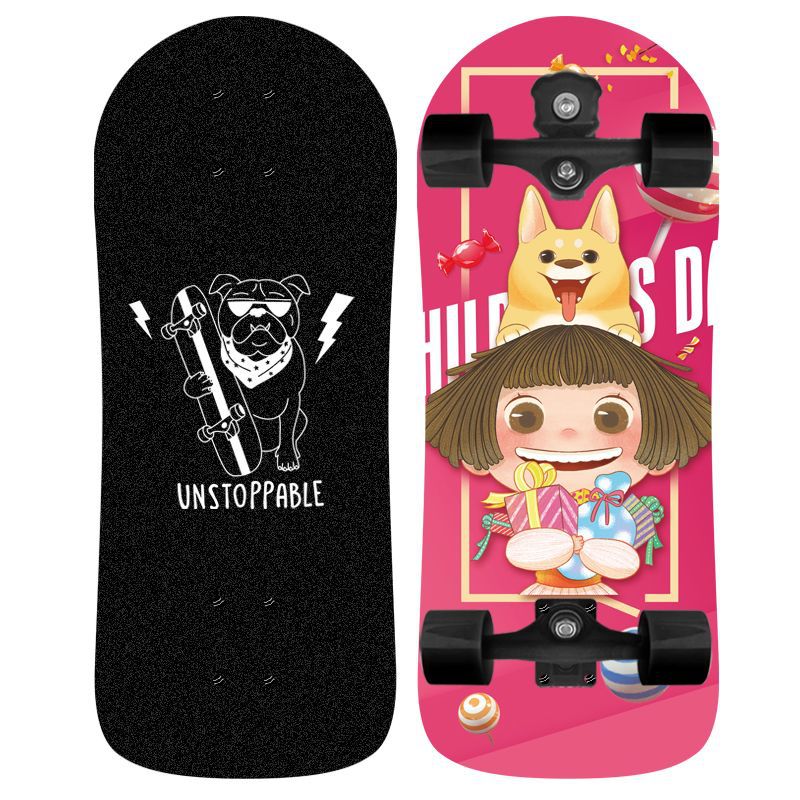 Kids Cartoon-Themed Skateboard Kalsten