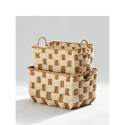 Handcrafted storage basket Acalora