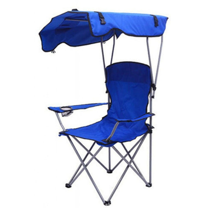 Folding chair with sun protection Kalsten