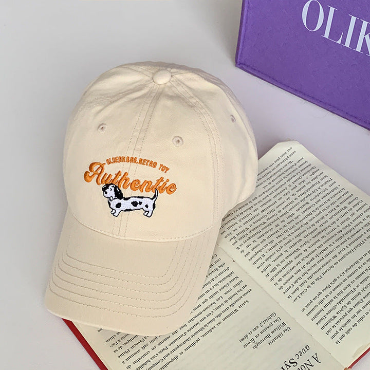 Unisex Vintage-Inspired Embroidered Cap Kalsten