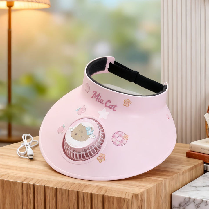 Ladies Comfortable Table Fan with Playful Design Kalsten