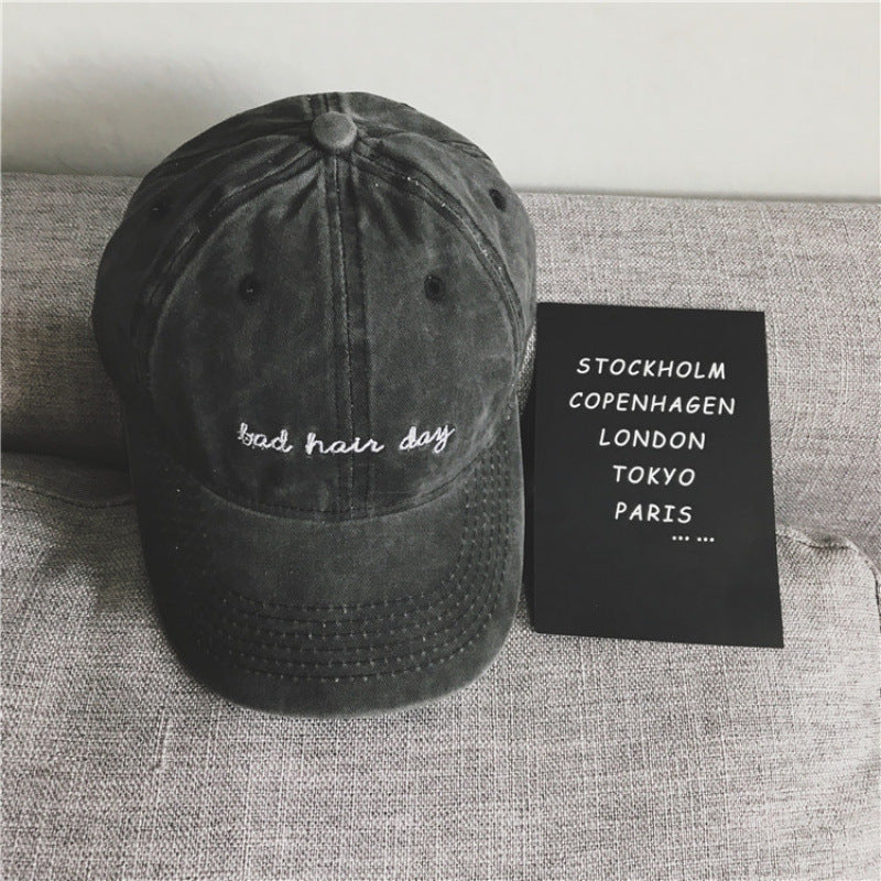 Women's Embroidered Casual Soft Cotton Baseball Cap Kalsten