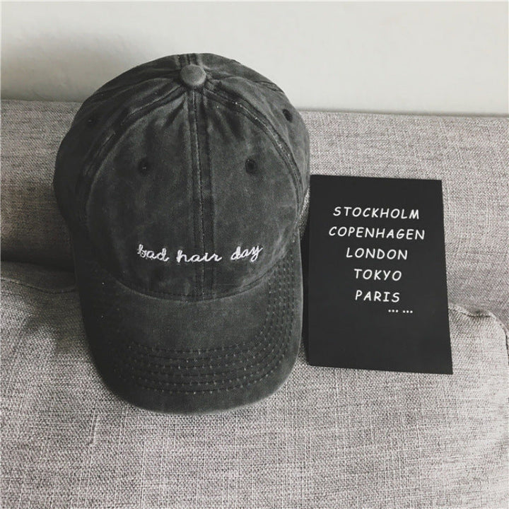 Women's Embroidered Casual Soft Cotton Baseball Cap Kalsten