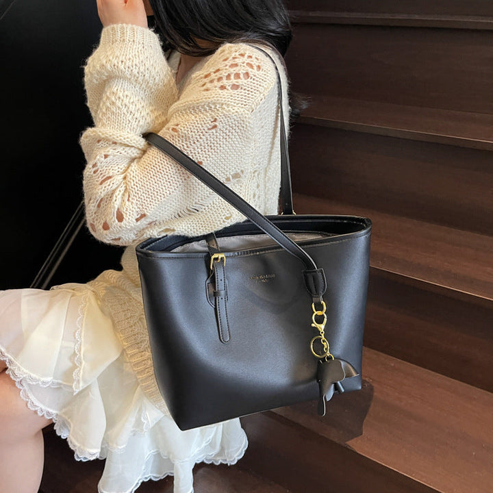 Elegant Leather Tote Bag Kalsten