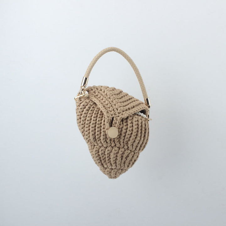 Handbag Made of High-Quality Macrame with Elegant Closure Kalsten