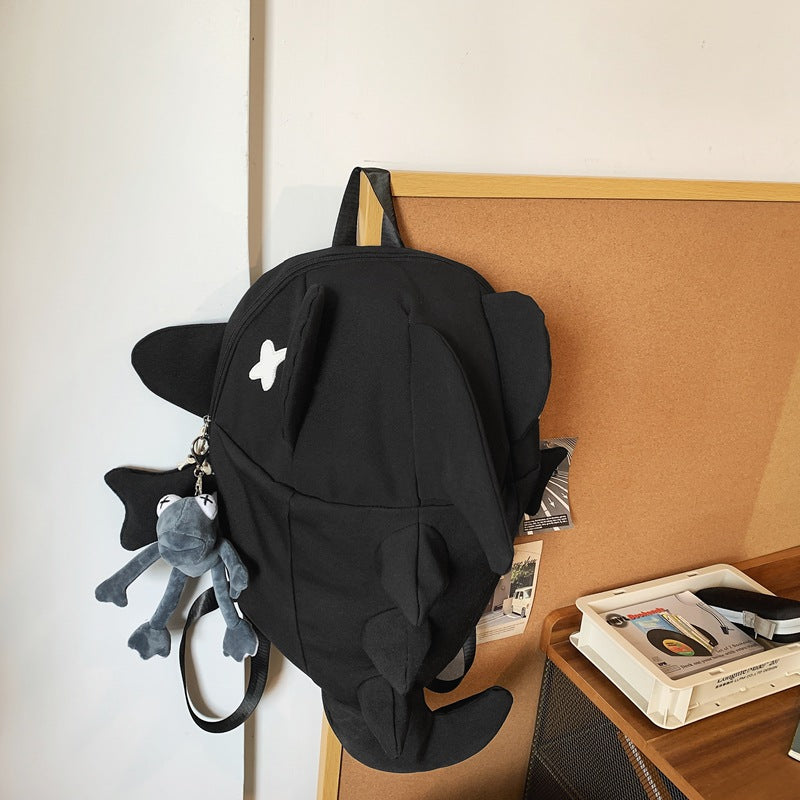 Cute Fish-Character Design School Backpack